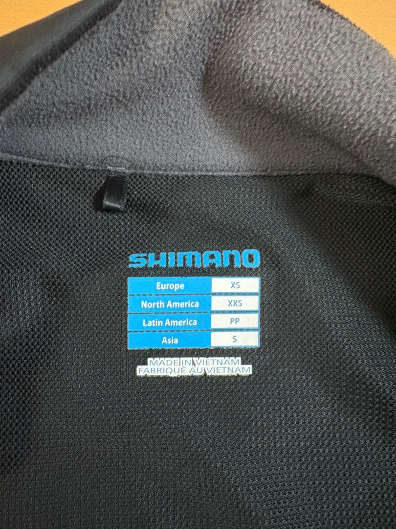 SHIMANO サイクルジャケット Sサイズ ダークグレー ロードバイク