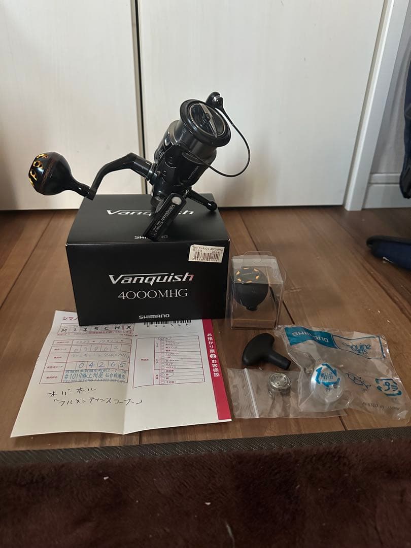 【美品】SHIMANO Vanquish 4000MHG スピニングリール