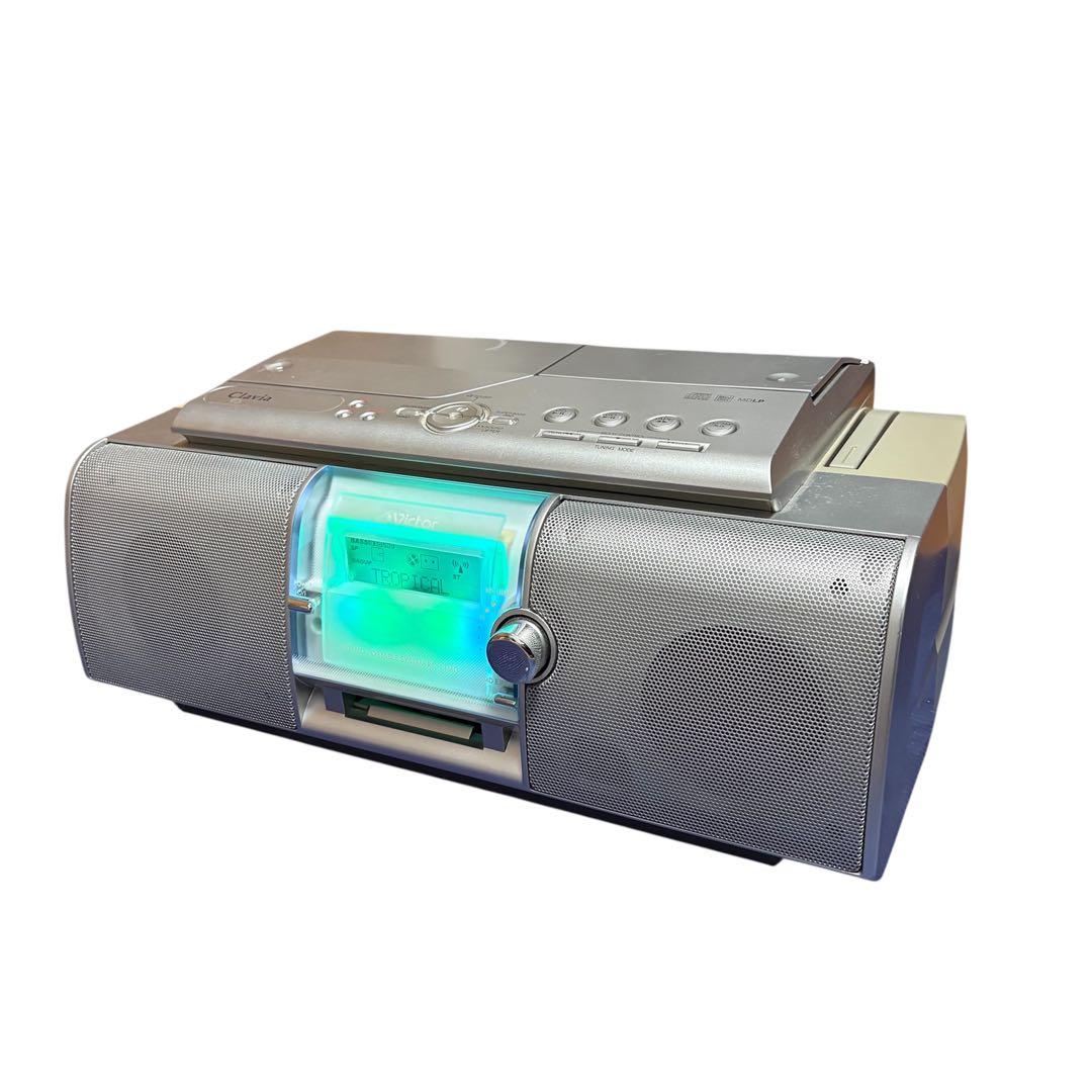 美品VictorCD-MD ポータブルシステム RC-L1MDーS Clavia