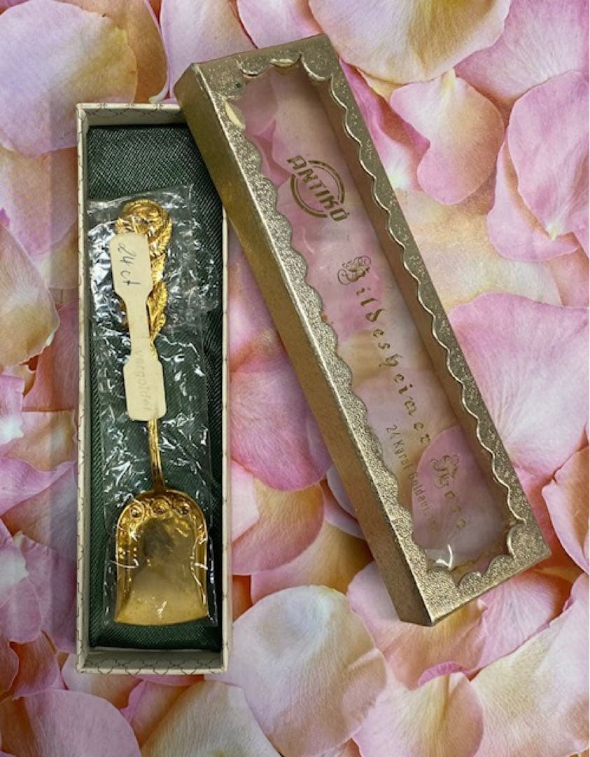 ヒルデスハイムローズ　シュガースプーン　ドイツ　ANTIKO社製　25イ128