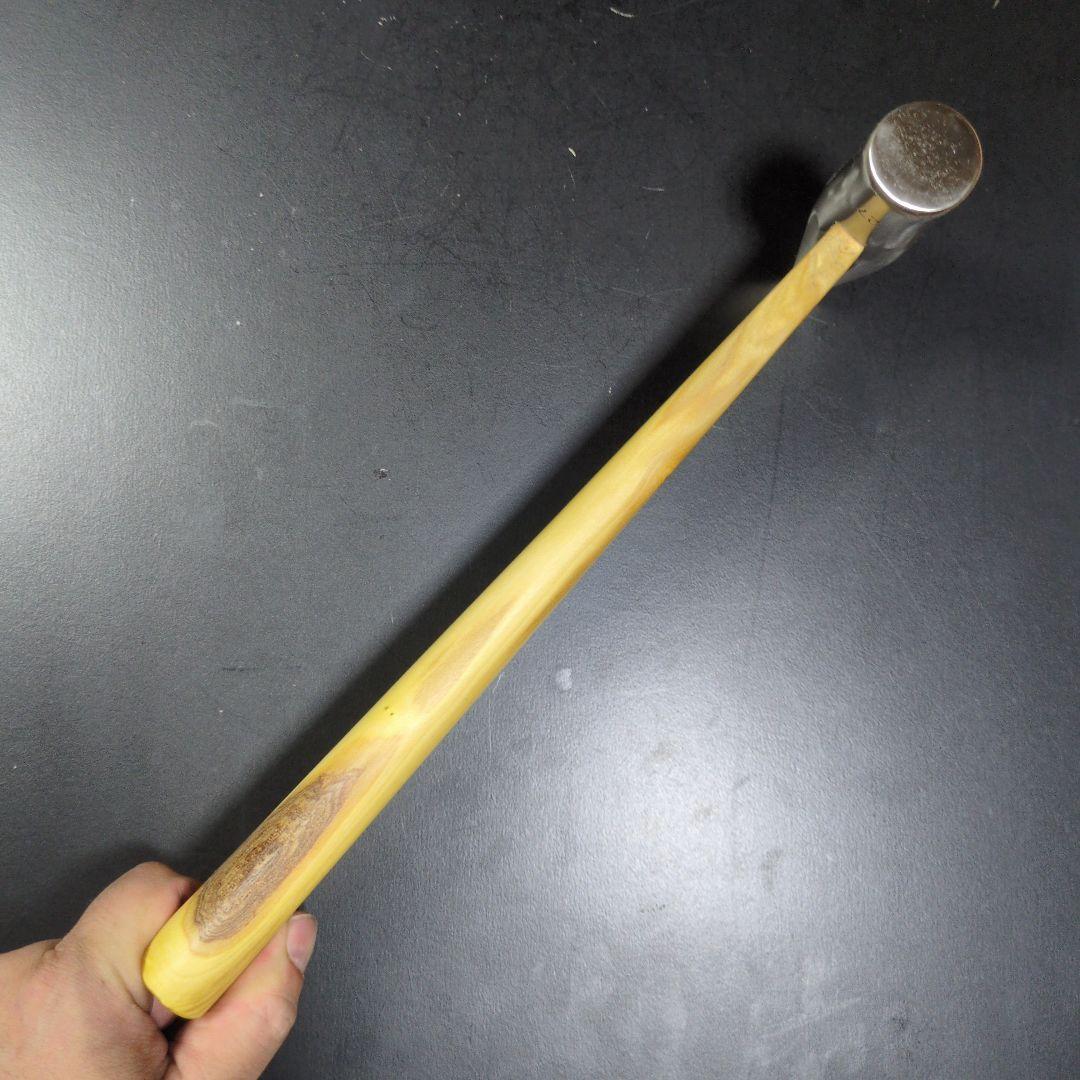 ヤマキチ型　玄能　グミの木　大工道具　玄翁　金槌　ハンマー　山吉型