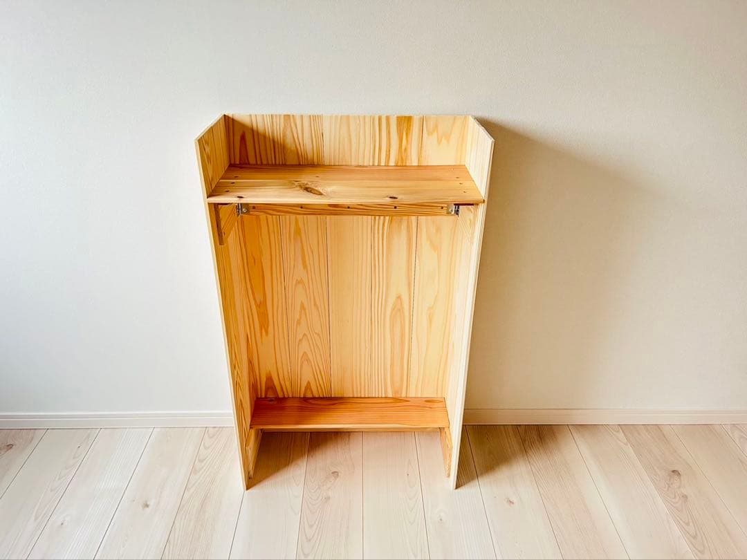 【milk_market】杉無垢材レジカウンター 折り畳み式 天板追加