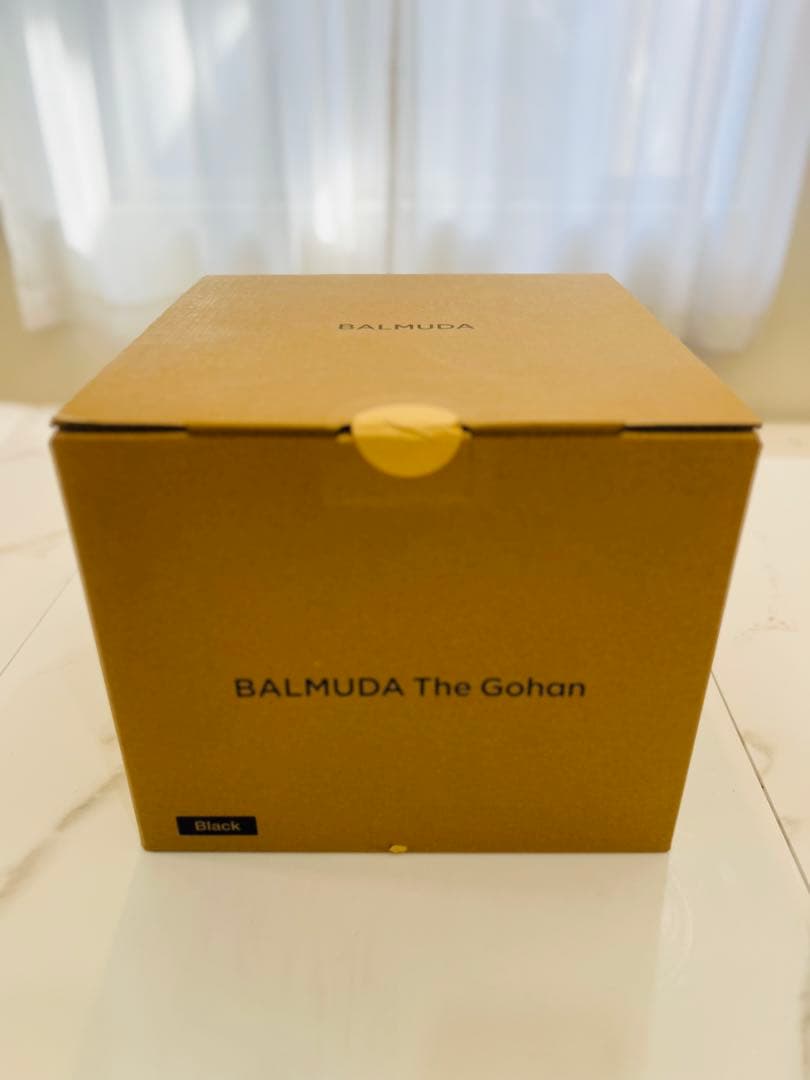 新品BALMUDA The Gohan 炊飯器 ブラック