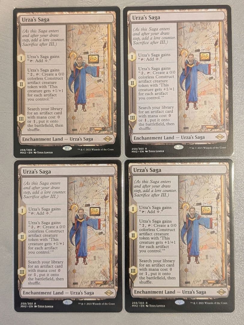 ウルザの物語 英語版 4枚セット