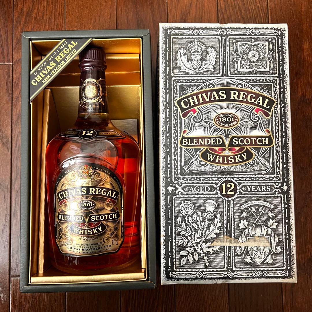 シーバスリーガル 15年 750ml ・12年 1140ml 【2本セット】