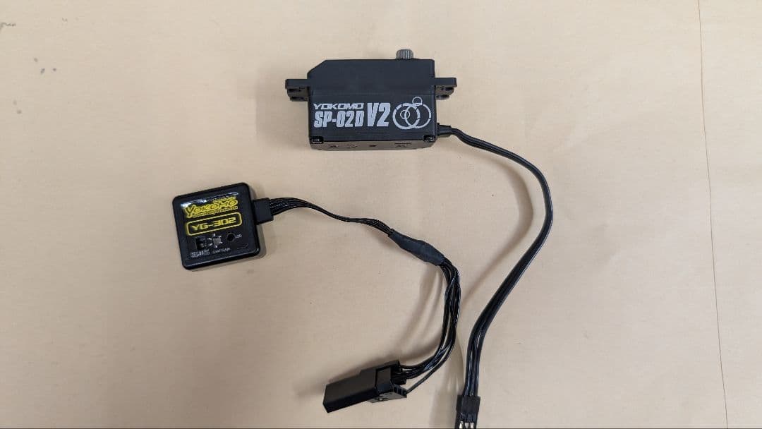 YOKOMO ドリフト用サーボ&ジャイロ　SP-02D V2 YG-302