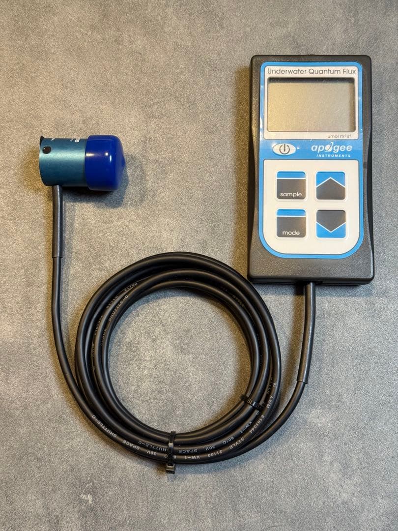 アクアリウム用 PARセンサー　Apogee MQ-510