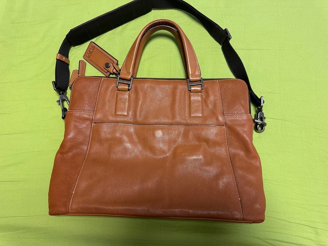 TUMI ブラウン ビジネスバッグ