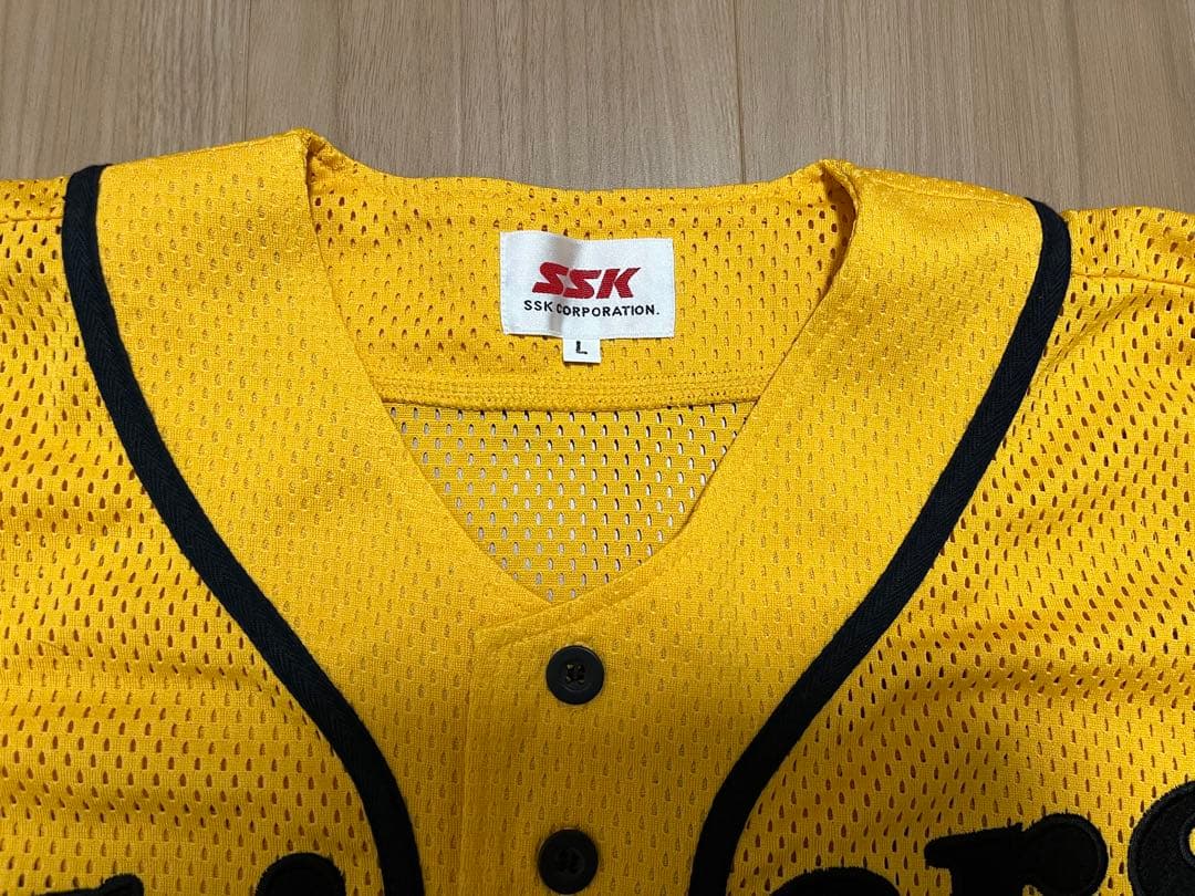 ✴︎レア商品✴︎【SSK】背番号無し阪神タイガース　メッシュユニフォーム　Lサイズ