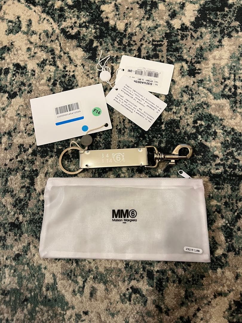 【新品】MM6 Maison Margiela（エムエム6 ）キーリング