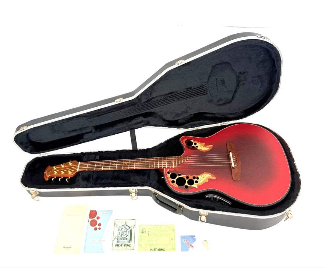 【極上品】Ovation Adamas 1581R オベーション エレアコ