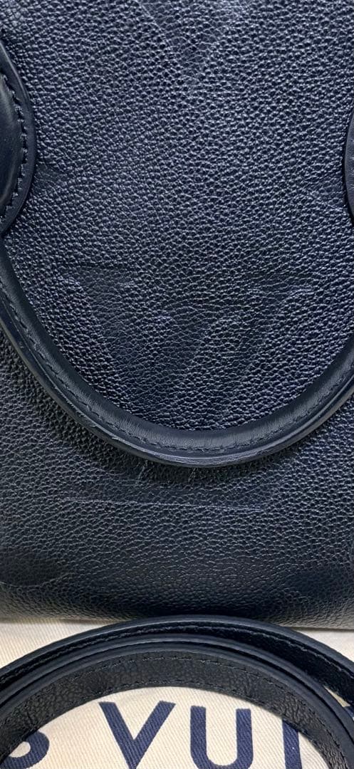 く*）様 LOUIS VUITTON】オンザゴーPM ハンドバッグ レザー モノ