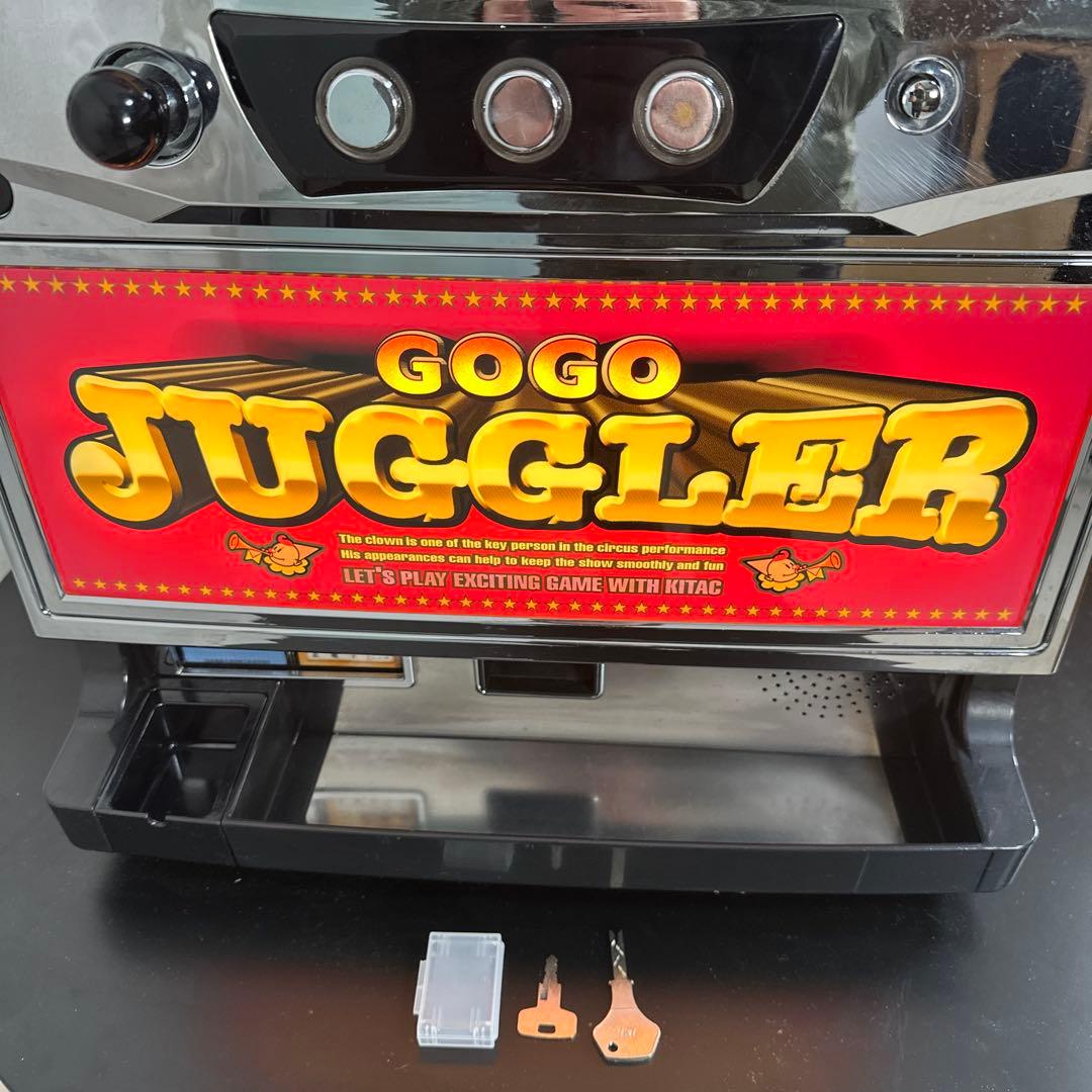 パチスロ実機 ゴーゴージャグラー 不要機 ドアキー/設定キー付属 i1※