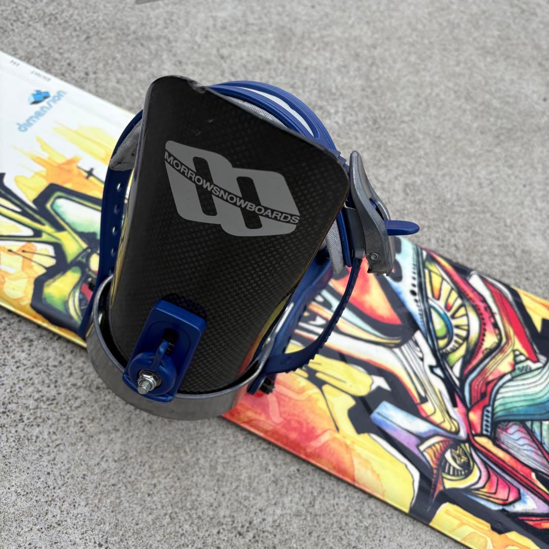 Morrowモロー スノーボード 154cm ビンディングセット バインディング