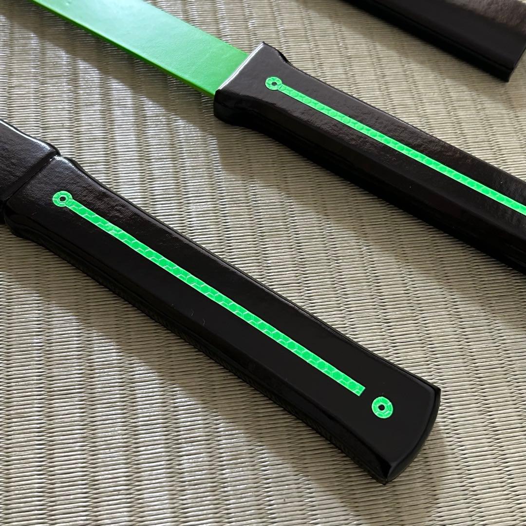 【コスプレ】 手作り ワートリ ブラックトリガー 1本鞘付+収納型 2点セット