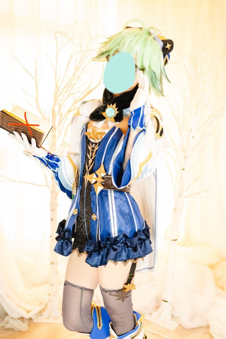 原神 スクロース コスプレ衣装 (M)フルセット 猫屋製