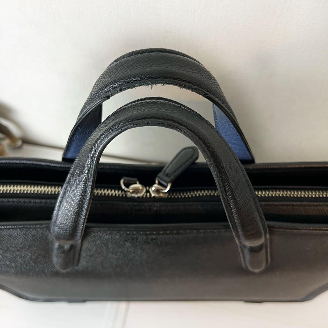 マッキントッシュ レザー ビジネスバッグ スーツケース 2WAY ブラック