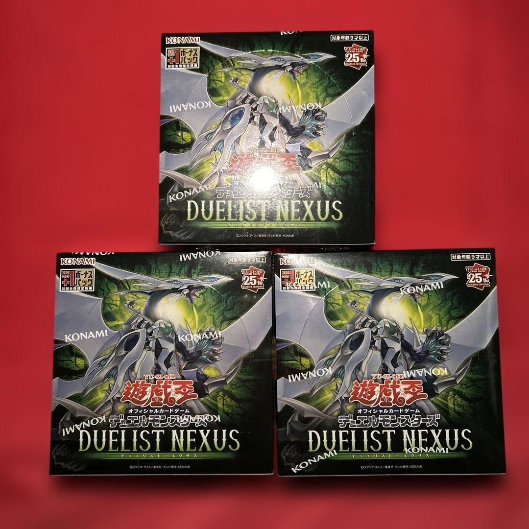 遊戯王　デュエリストネクサス　3BOX