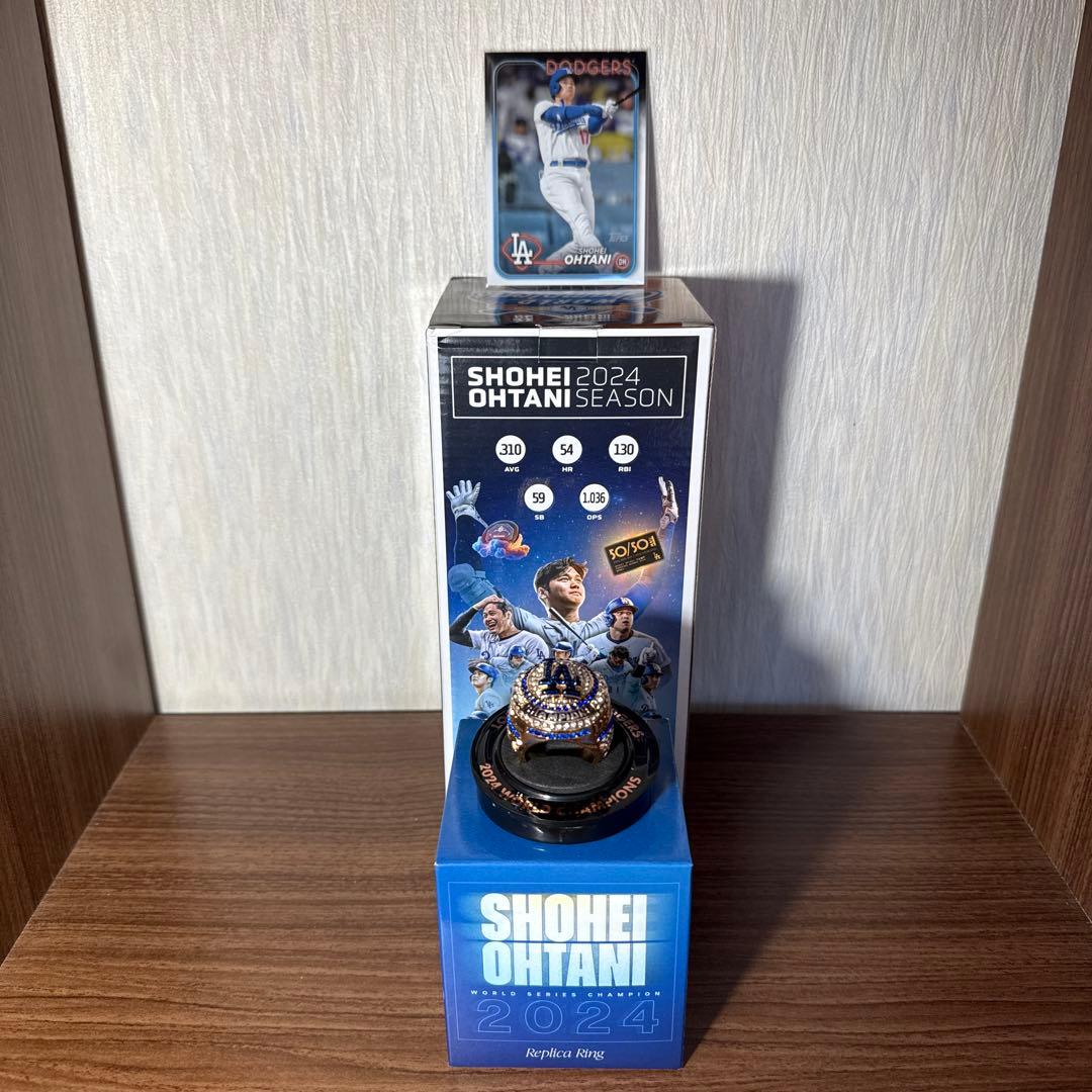 大谷翔平 2024 MVP レプリカリング セット