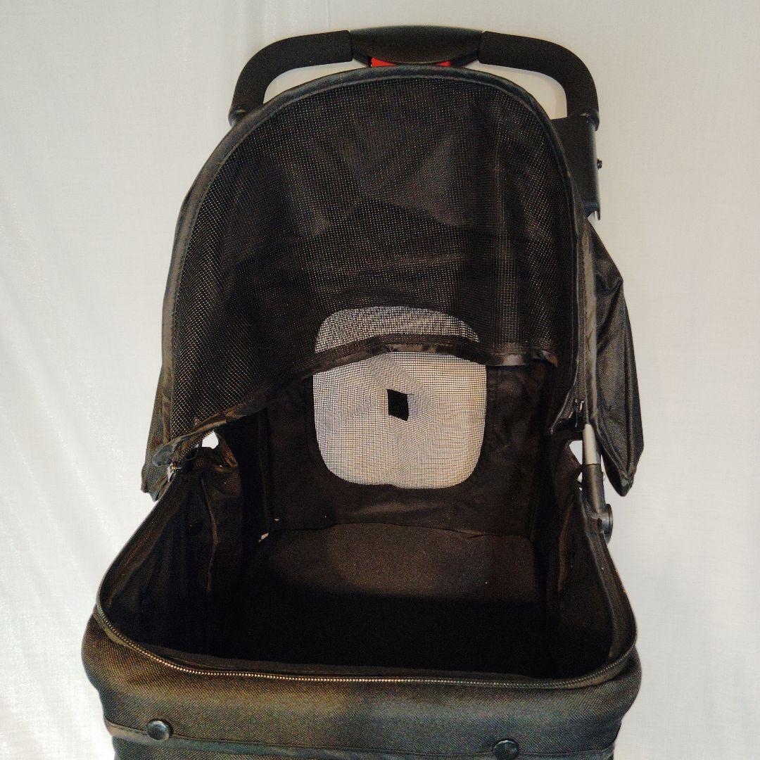 ペットカート ブラック メッシュ