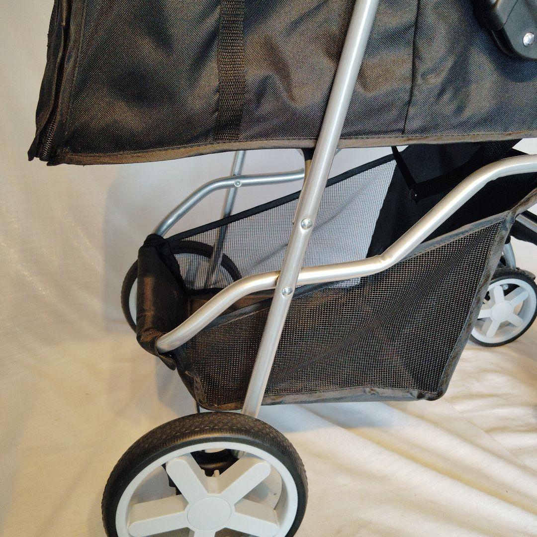 ペットカート ブラック メッシュ