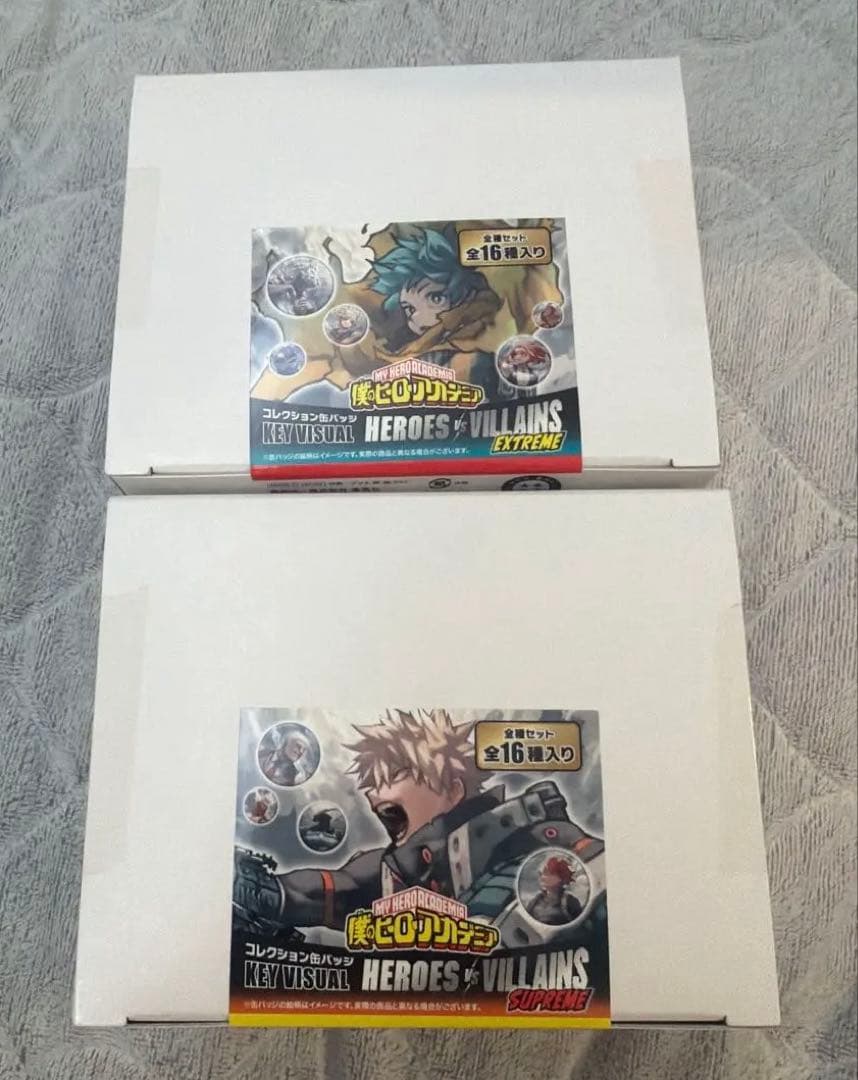 僕のヒーローアカデミア　原画展　コレクション缶バッジ