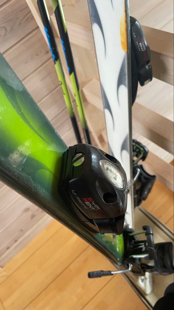 ロシニョールカービングスキー板子供ジュニアkidsキッズ138cmセット大人