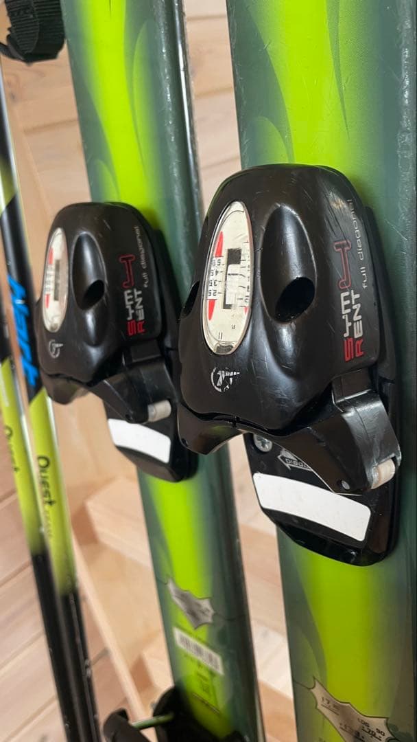 ロシニョールカービングスキー板子供ジュニアkidsキッズ138cmセット大人