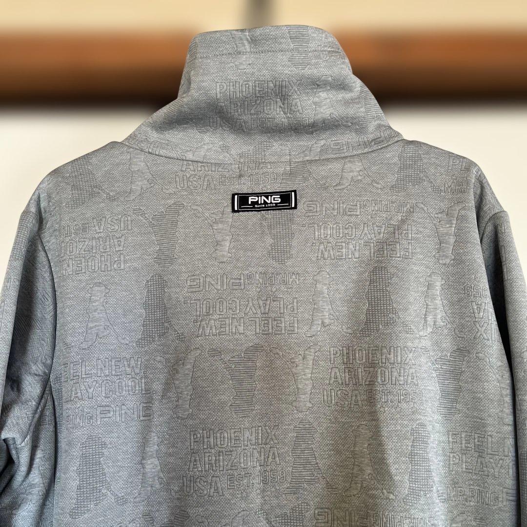 PING グレー セーター ハイネック