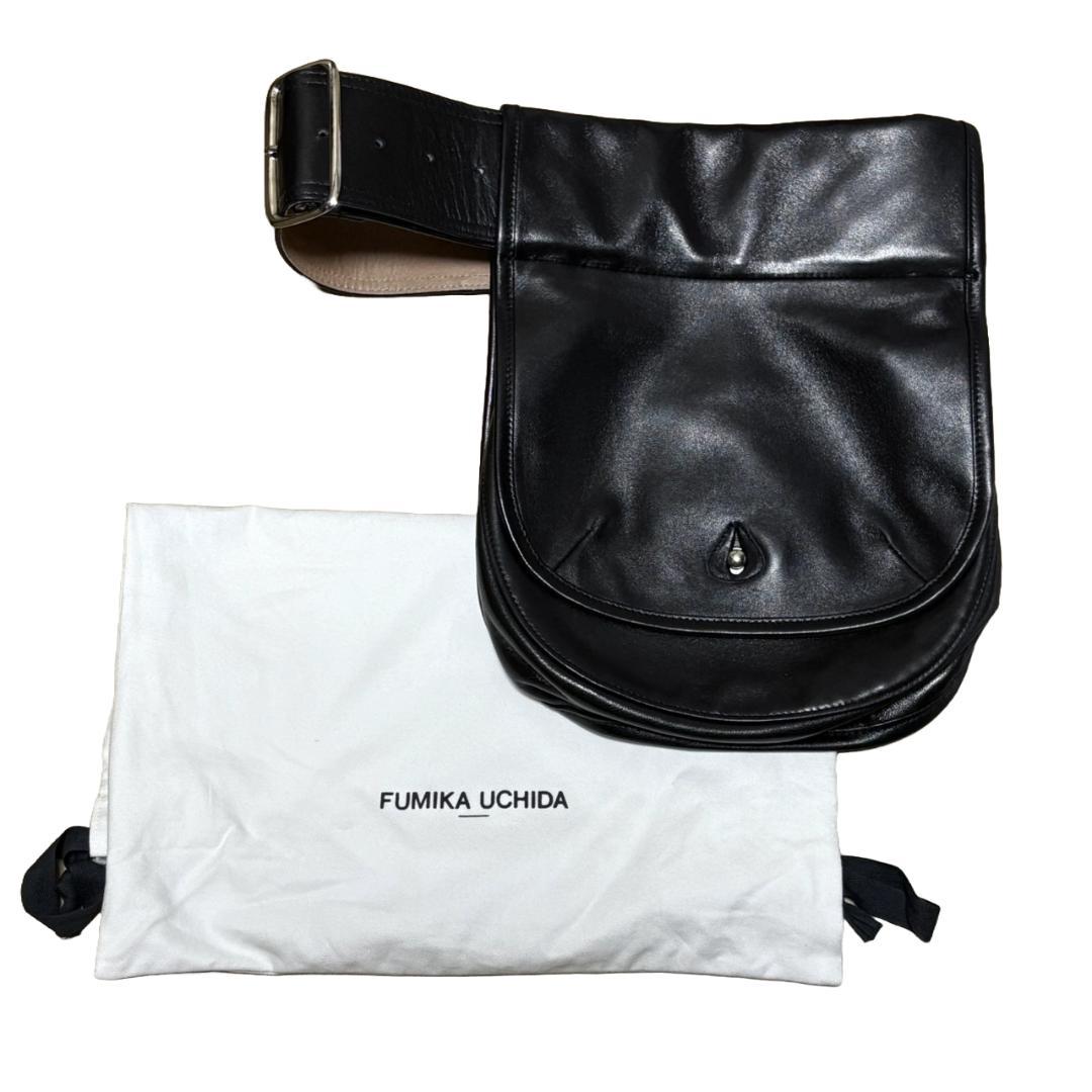 未使用 FUMIKA UCHIDA フミカウチダ ウエストバッグ レザー