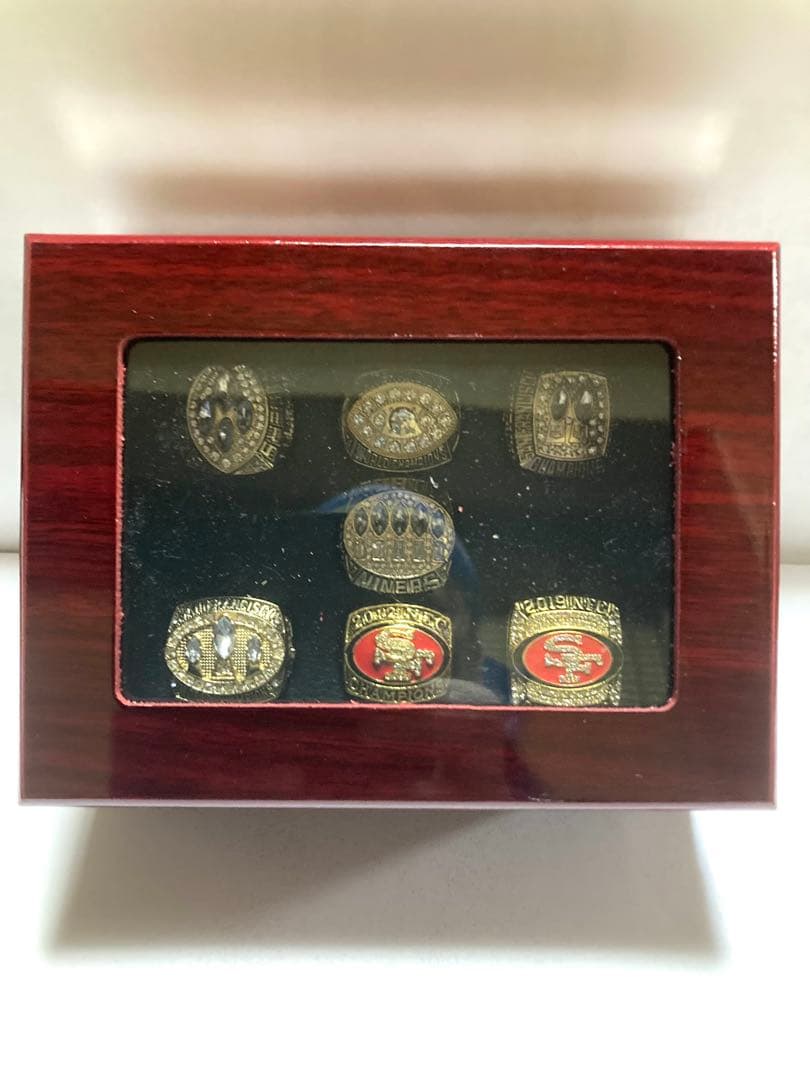 NFL★SF49ers★チャンピオンリング★コンプリートセット