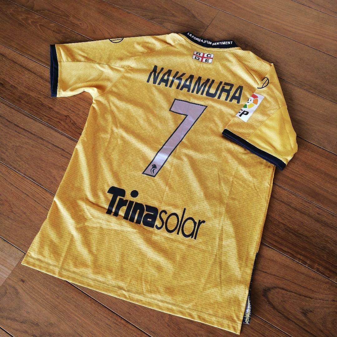 正規品 エスパニョール アウェイ 中村俊輔 ユニフォーム 横浜FC ジュビロ磐田