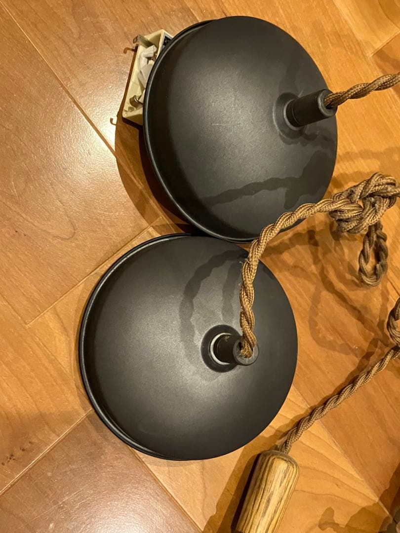 アートワークスタジオ　ペンダントライト 2個セット 木製ハンドル　おしゃれ