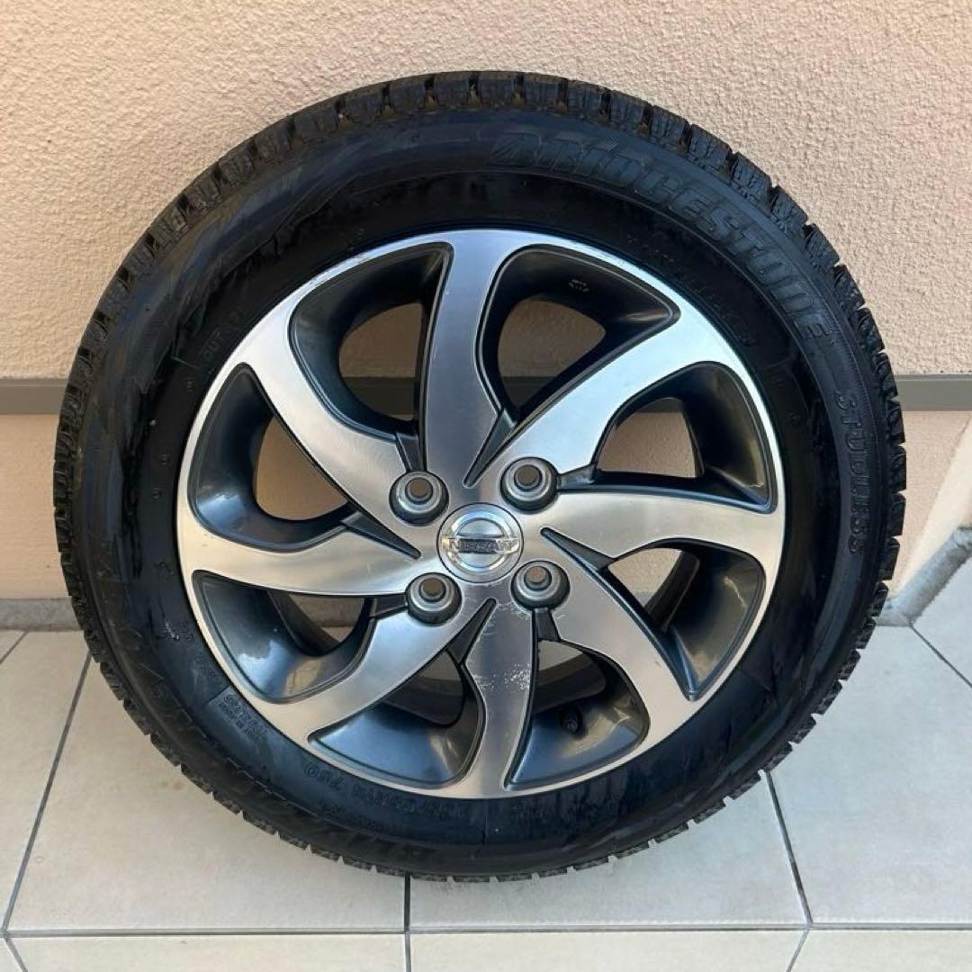 『バスター』 日産デイズルークス　純正アルミホイール・スタッドレスタイヤ