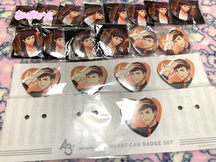 A3! 伏見臣 缶バッジ・アクスタ