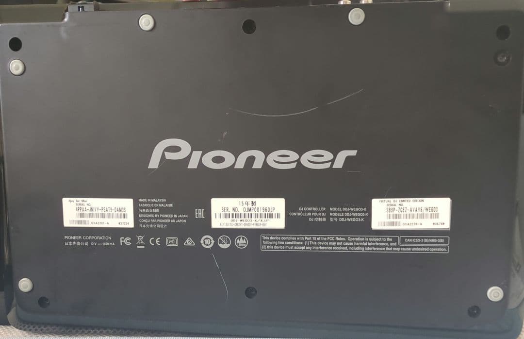 【最終値下げ】pioneer　DDJ-wego3 パイオニア