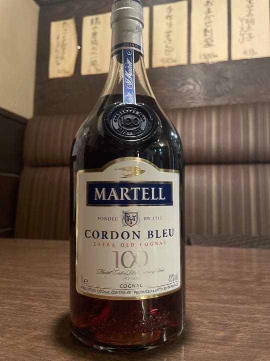 MARTELL CORDON BLUE 100周年パッケージ