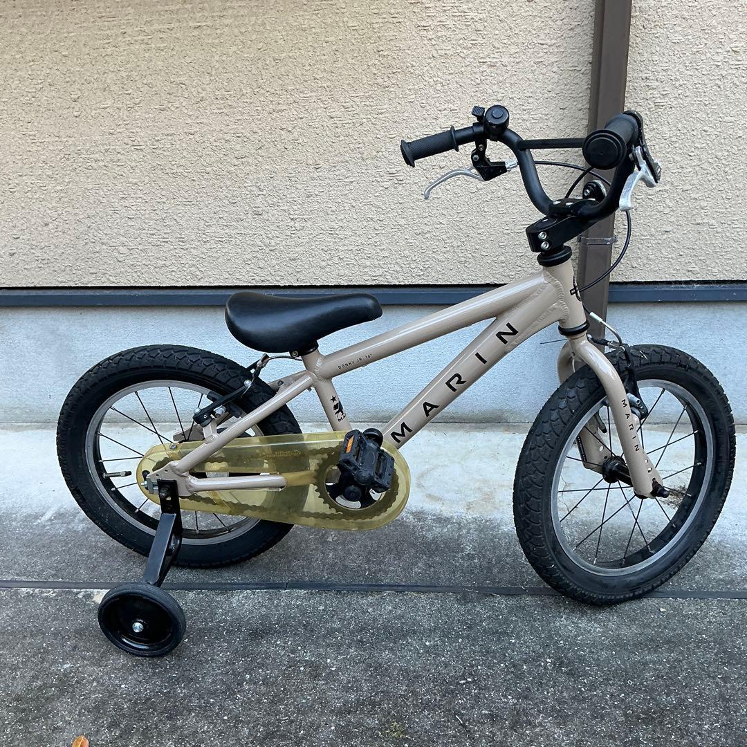 MARIN 子供用自転車 ドンキーJr１６　ベージュ(送料込み)