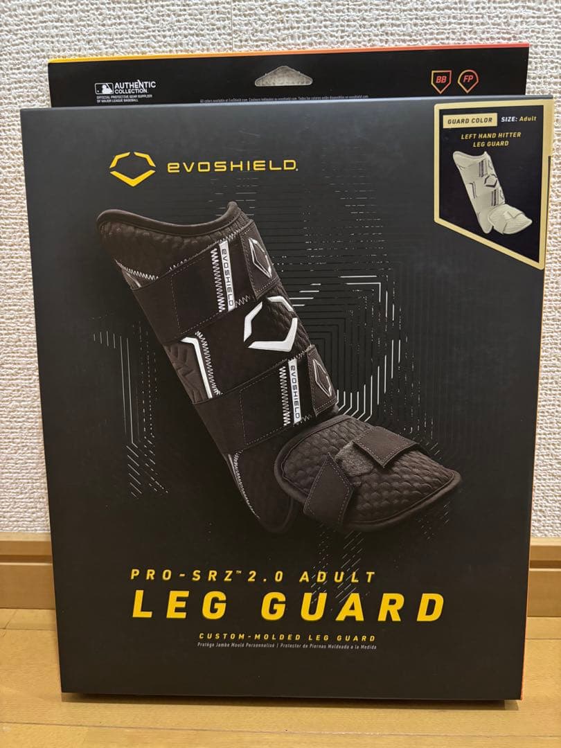 新品未使用 左打者用 エボシールドPro-SRZ2.0 フットガード サンド