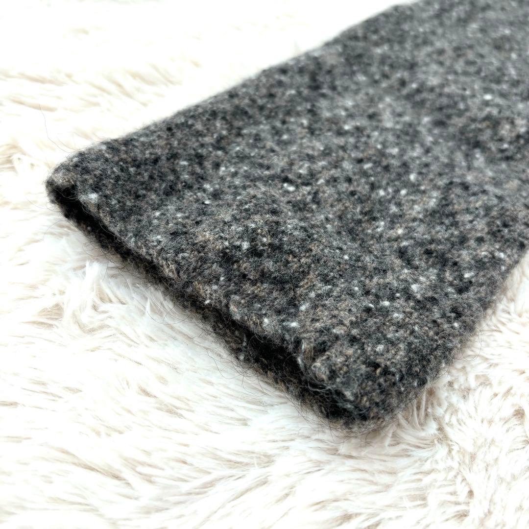 希少✨ファビアナフィリッピ　コート　Lサイズ　モヘヤ　アンゴラ　切り替え　異素材