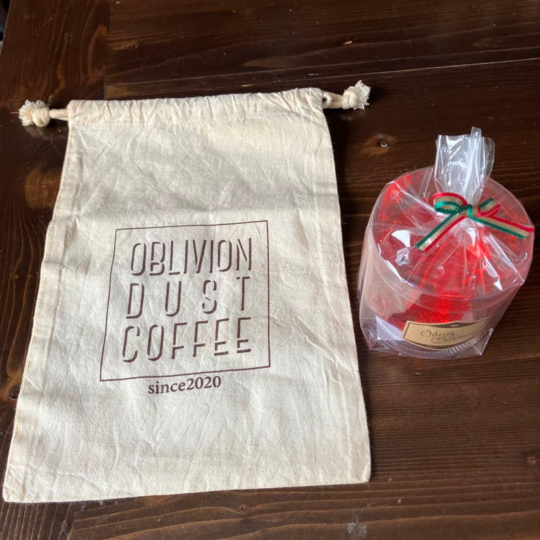 OBLIVION DUST 珈琲 巾着&氷キャンドル 新品