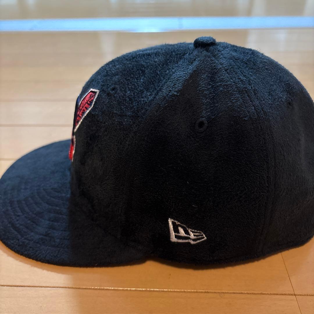 New Era 9FIFTY スナップバックキャップ 黒　インディアンス