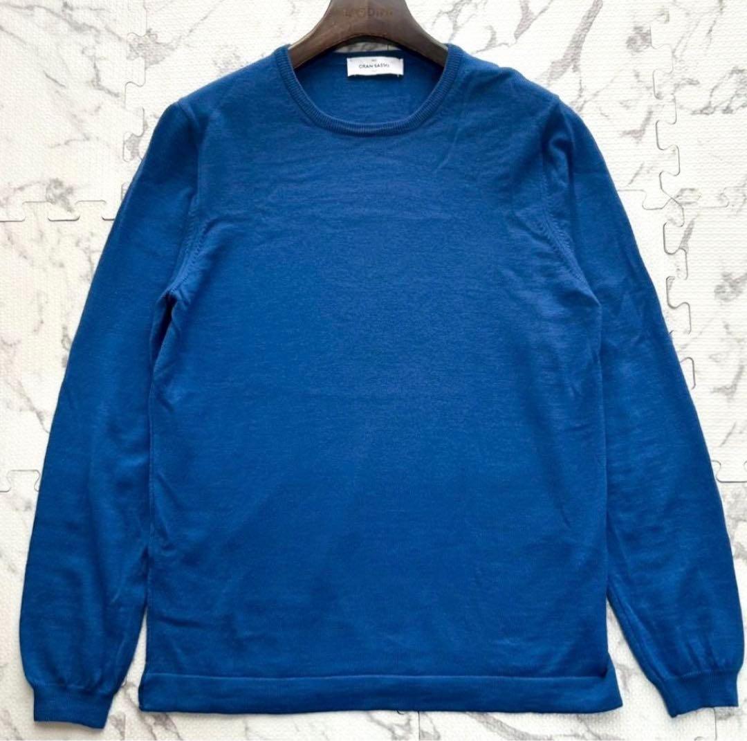 極美品/クリーニング済 ✨GRAN SASSO グランサッソ ニット 48