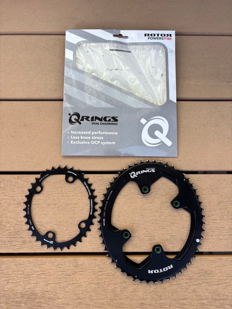 ROTOR Q-RINGS チェーンリング 52/36T 楕円