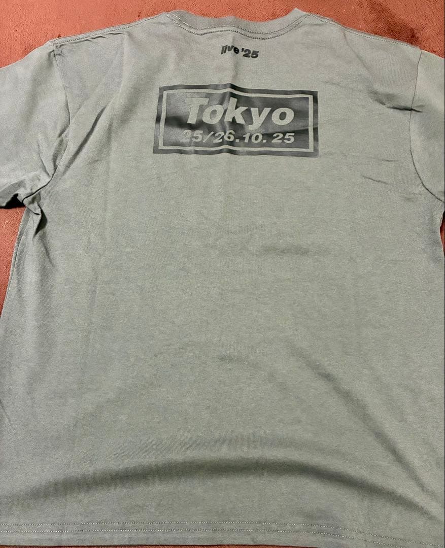 【新品未使用】 oasis Tシャツ　富士 ライブ25　日本限定　L グレー