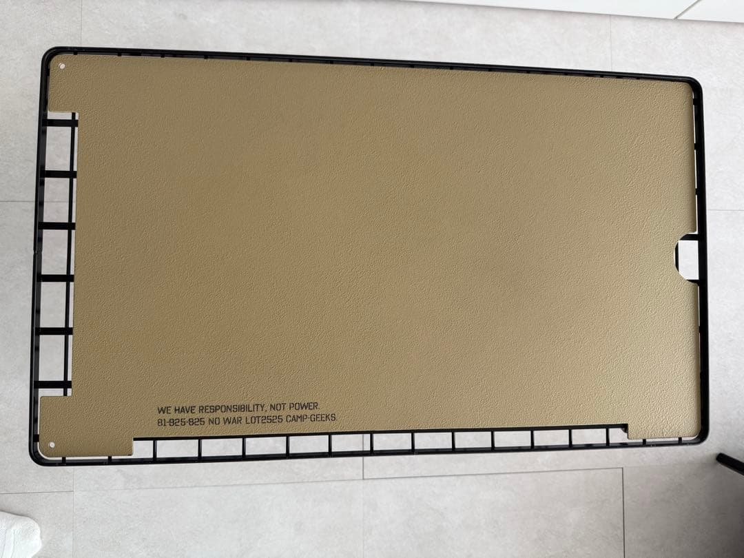 【値引き】CAMP GEEKS フィールドラック 9点セット(ケース付き)