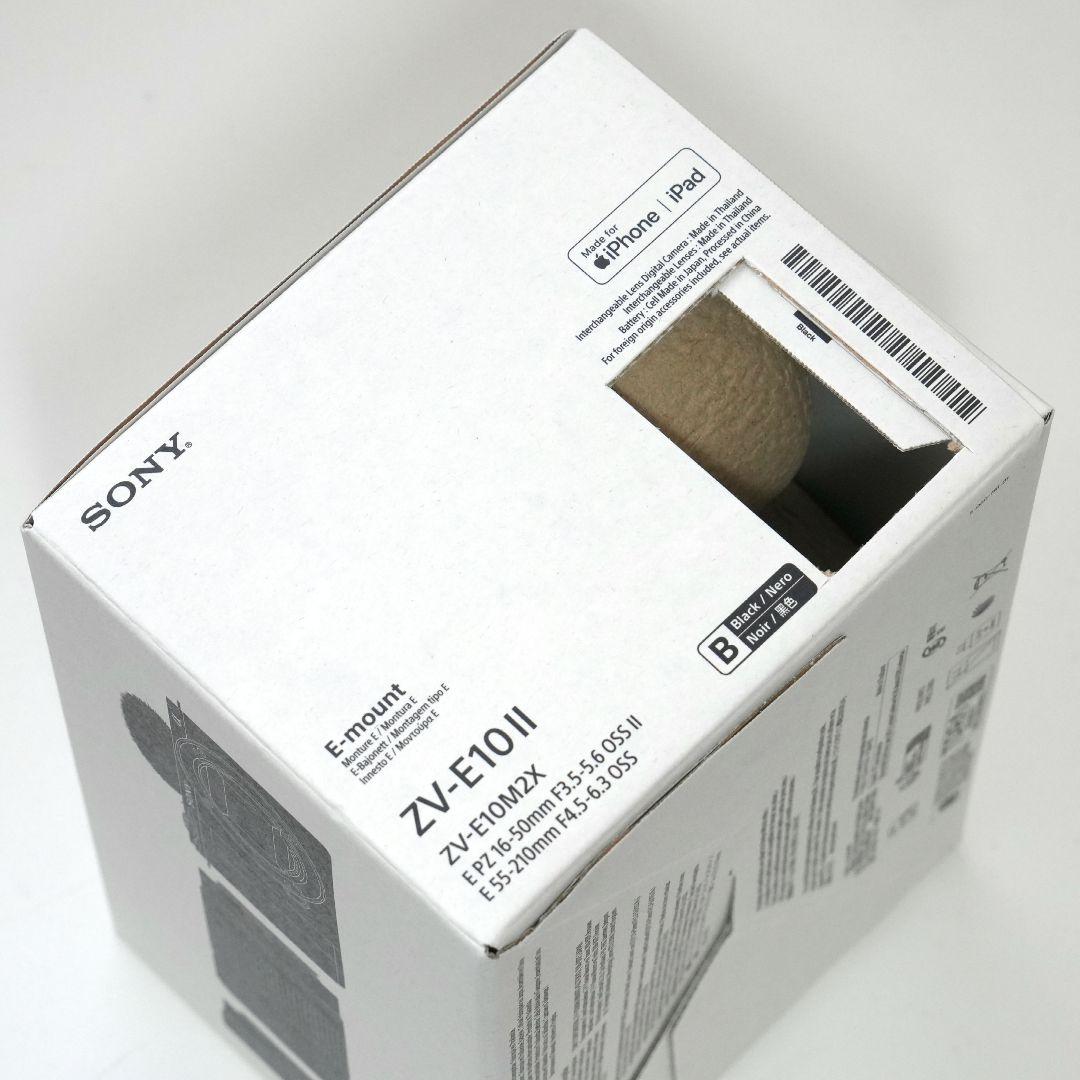 新品 SONY VLOGCAM ZV-E10 Ⅱボディ ブラック 26/01購入