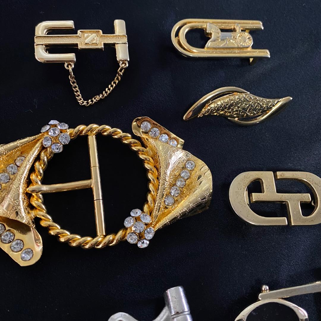 レア　ヴィンテージ　ベルト　バックルのみ　まとめ売り　昭和レトロ　セリーヌ