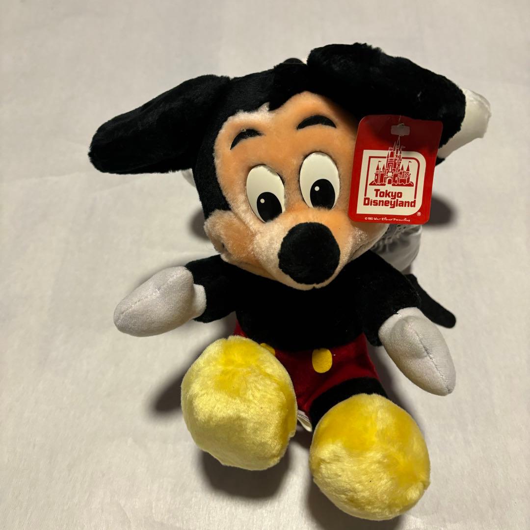 【超レア商品】ディズニーランド　レトロ　ミッキー　ミニー　ぬいぐるみ