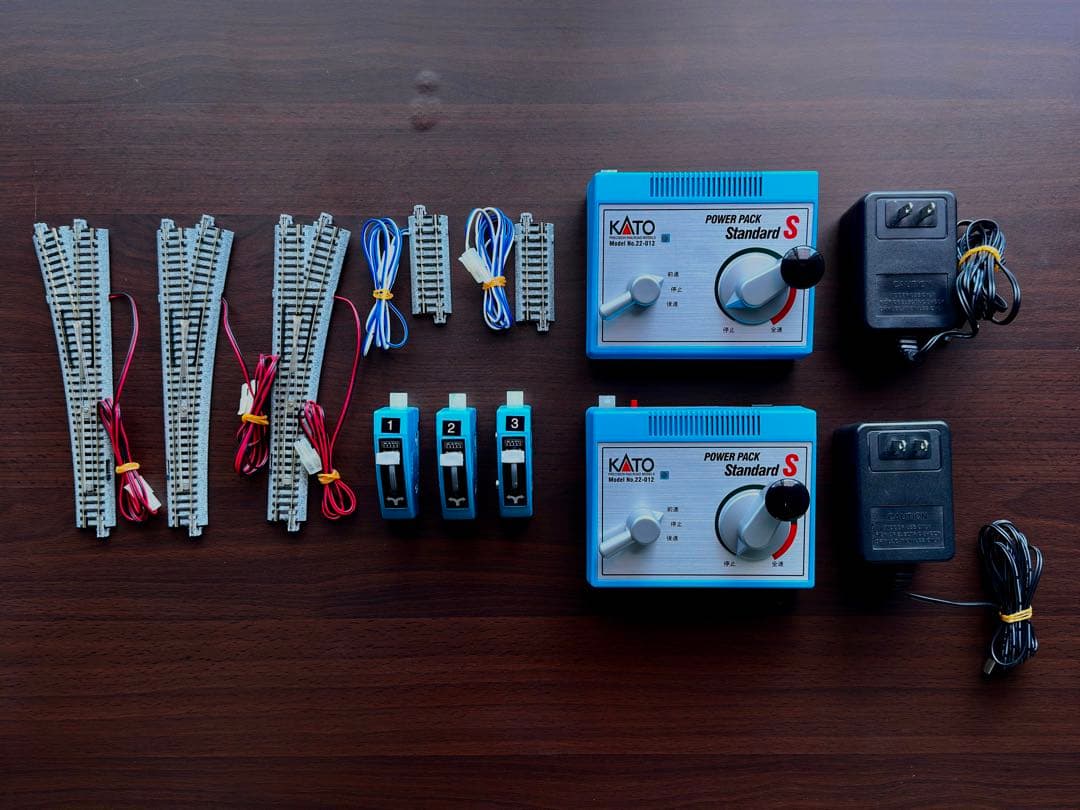 【美品 動作確認済み］KATO Nゲージ パワーパック / 電動ポイント セット